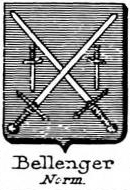 Bellenger Coat of Arms / Family Crest 0