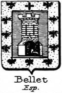 Bellet Coat of Arms / Family Crest 5