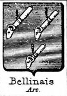 Bellinais Coat of Arms / Family Crest 0