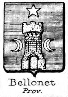 Bellonet Coat of Arms / Family Crest 0