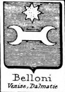 Belloni Coat of Arms / Family Crest 2