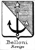 Belloni Coat of Arms / Family Crest 0
