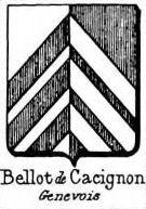 Bellot Coat of Arms / Family Crest 3