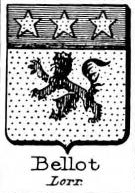 Bellot Coat of Arms / Family Crest 2