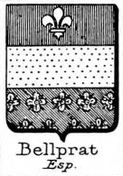 Bellprat Coat of Arms / Family Crest 0