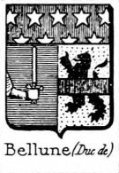 Bellune Coat of Arms / Family Crest 0
