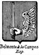Belmonte Coat of Arms / Family Crest 2