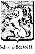 Belven Coat of Arms / Family Crest 1