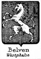 Belven Coat of Arms / Family Crest 0