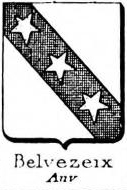 Belvezeix Coat of Arms / Family Crest 0