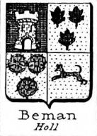 Beman Coat of Arms / Family Crest 0