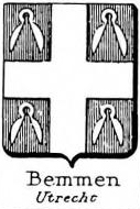 Bemmen Coat of Arms / Family Crest 0