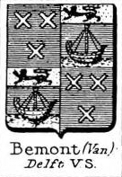 Bemont Coat of Arms / Family Crest 1