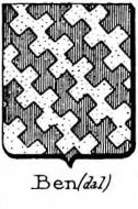 Ben Coat of Arms / Family Crest 1