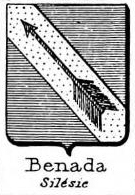 Benada Coat of Arms / Family Crest 1