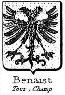 Benaist Coat of Arms / Family Crest 0