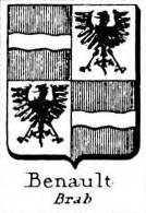 Benault Coat of Arms / Family Crest 0