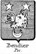 Bendier Coat of Arms / Family Crest 0