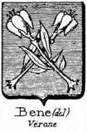 Bene Coat of Arms / Family Crest 7