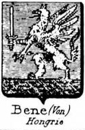 Bene Coat of Arms / Family Crest 10