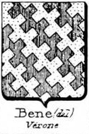 Bene Coat of Arms / Family Crest 6
