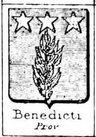 Benedicti Coat of Arms / Family Crest 1