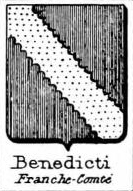 Benedicti Coat of Arms / Family Crest 0