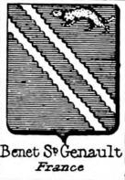 Benet Coat of Arms / Family Crest 4