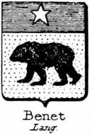 Benet Coat of Arms / Family Crest 2