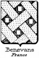 Benevans Coat of Arms / Family Crest 0