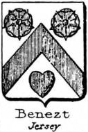 Benezt Coat of Arms / Family Crest 1