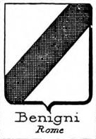 Benigni Coat of Arms / Family Crest 2