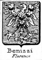 Benizzi Coat of Arms / Family Crest 1