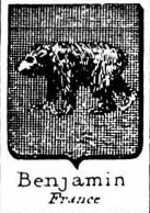 Benjamin Coat of Arms / Family Crest 0