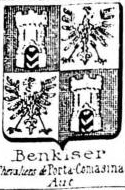 Benkiser Coat of Arms / Family Crest 0
