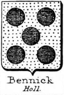 Bennick Coat of Arms / Family Crest 0