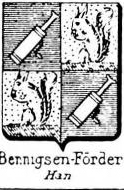 Bennigsen Coat of Arms / Family Crest 4