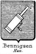 Bennigsen Coat of Arms / Family Crest 3