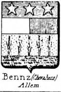 Bennz Coat of Arms / Family Crest 1
