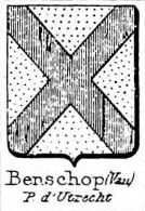Benschop Coat of Arms / Family Crest 0