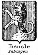 Bensle Coat of Arms / Family Crest 0