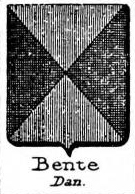 Bente Coat of Arms / Family Crest 0