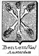 Bentem Coat of Arms / Family Crest 0