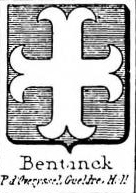 Bentinck Coat of Arms / Family Crest 2