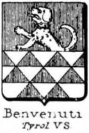 Benvenuti Coat of Arms / Family Crest 11