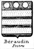 Beraudin Coat of Arms / Family Crest 0