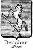 Bercher Coat of Arms / Family Crest 0