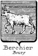 Berchier Coat of Arms / Family Crest 0