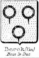 Berck Coat of Arms / Family Crest 3