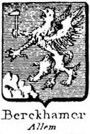 Berckhamer Coat of Arms / Family Crest 0